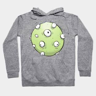 Green Halloween Monster Hoodie